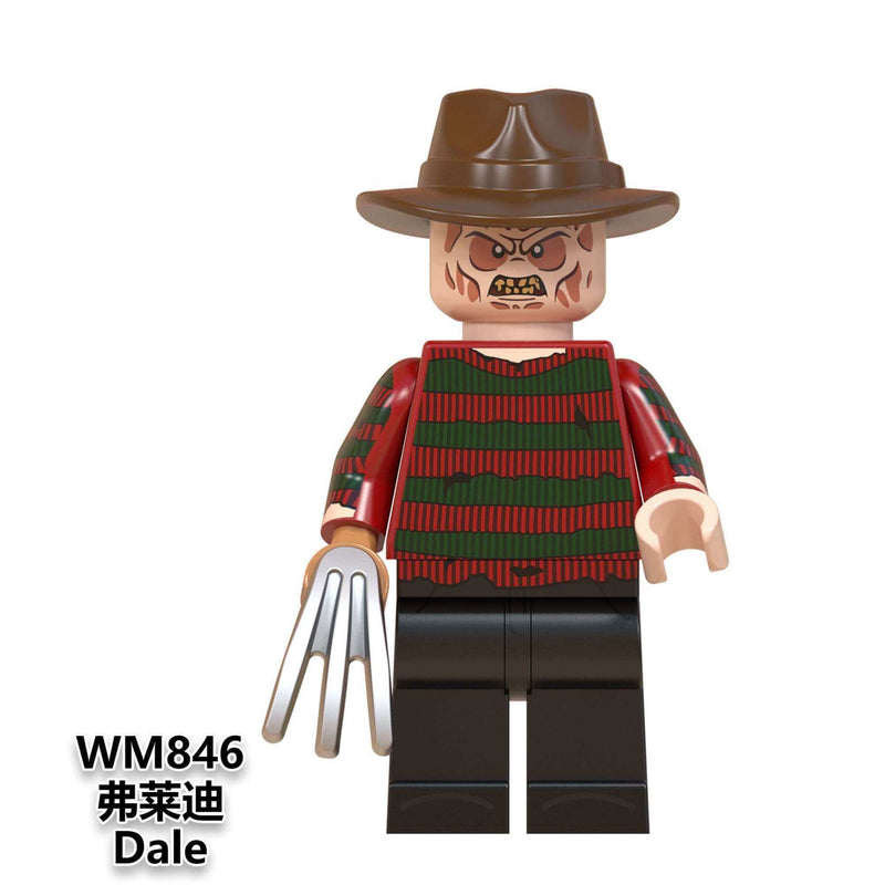 WM6075 Halloween Series Scream Killer minifigs