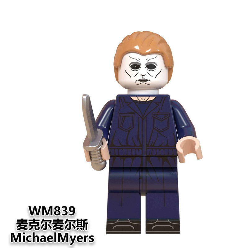 WM6075 Halloween Series Scream Killer minifigs