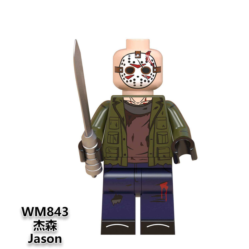 WM6075 Halloween Series Scream Killer minifigs