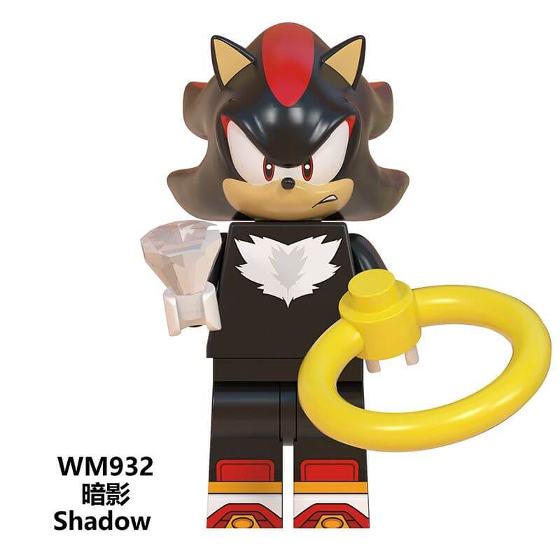 WM6086 Sonic Series Metal Sonic Amy Rose Minifigs