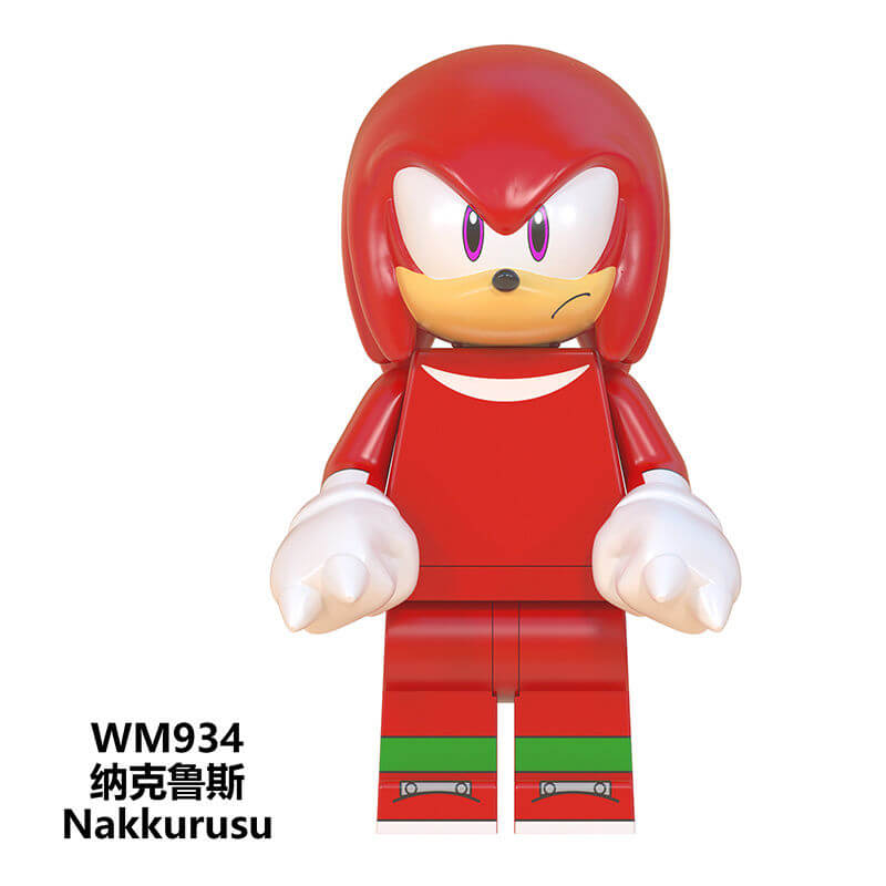 WM6086 Sonic Series Metal Sonic Amy Rose Minifigs