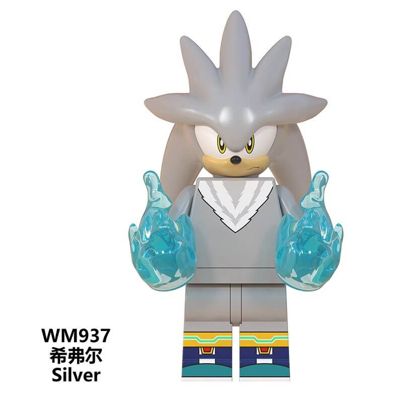 WM6086 Sonic Series Metal Sonic Amy Rose Minifigs