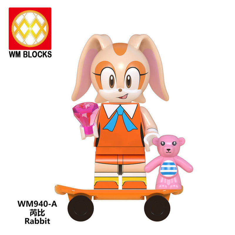 WM6087 Sonic Series Rabbit Tikal Storm Minifigs