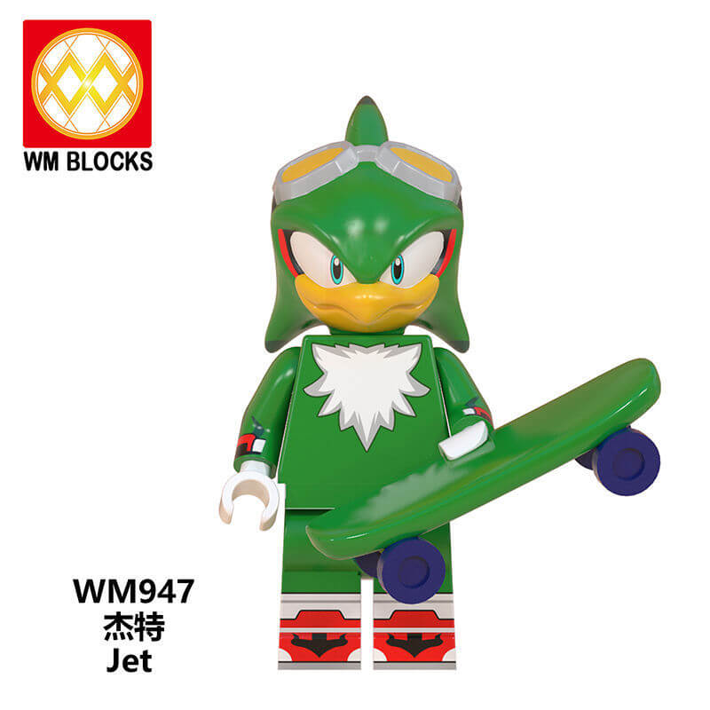 WM6088 Sonic Series Jet Chaos Espio Infinitto Minifigs
