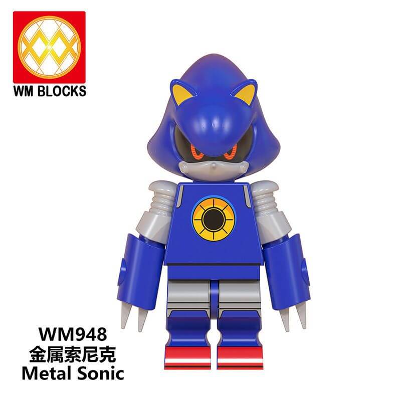 WM6088 Sonic Series Jet Chaos Espio Infinitto Minifigs