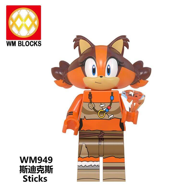 WM6088 Sonic Series Jet Chaos Espio Infinitto Minifigs