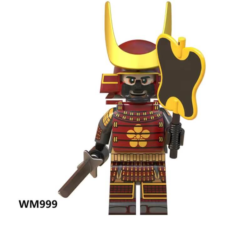 WM6090 Japanese Samurai Minifigures