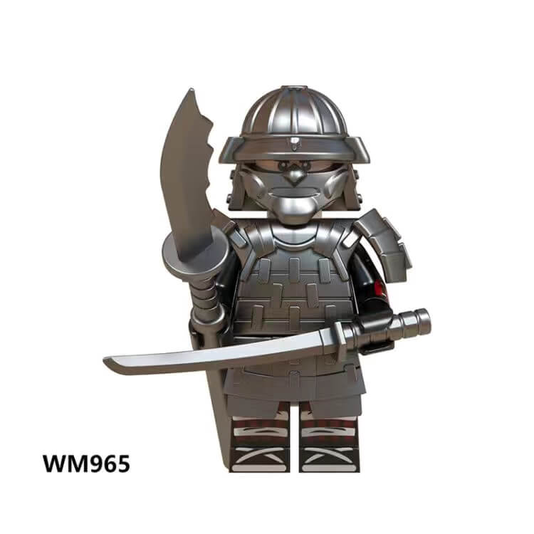 WM6090 Japanese Samurai Minifigures