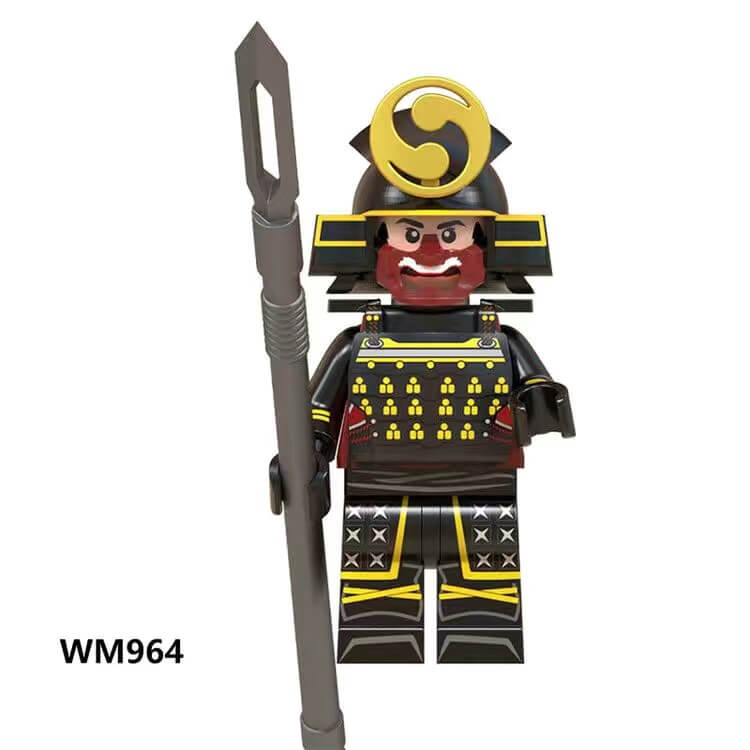 WM6090 Japanese Samurai Minifigures