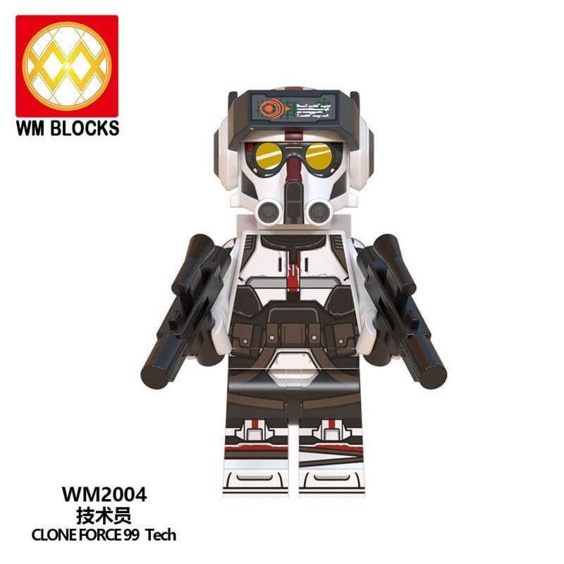 WM6095 Star Wars Clone Force 99 Wrecker Rex Jesse Minifigs