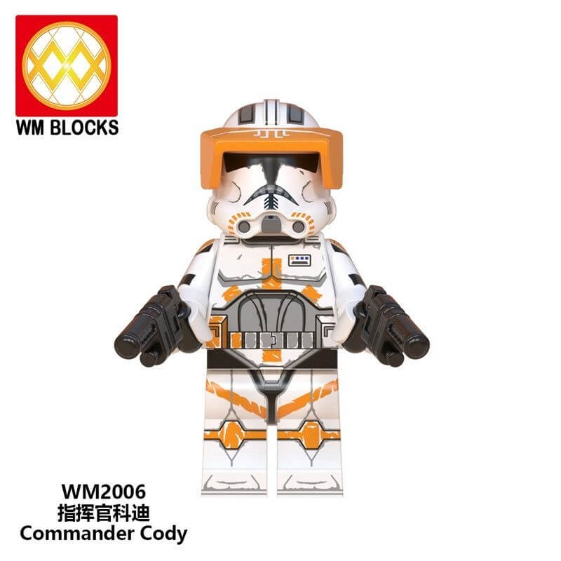 WM6095 Star Wars Clone Force 99 Wrecker Rex Jesse Minifigs