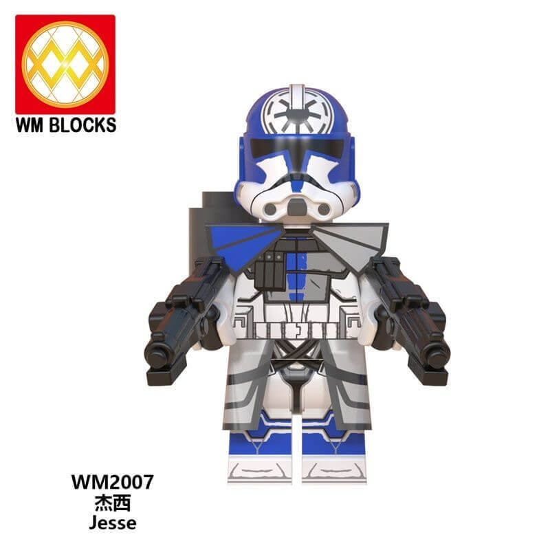 WM6095 Star Wars Clone Force 99 Wrecker Rex Jesse Minifigs