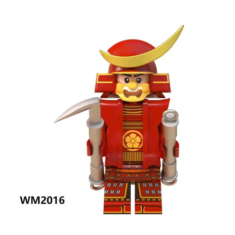 WM6096 Japanese Samurai Minifigures