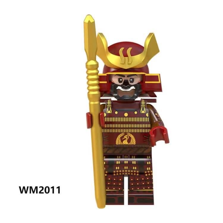WM6096 Japanese Samurai Minifigures