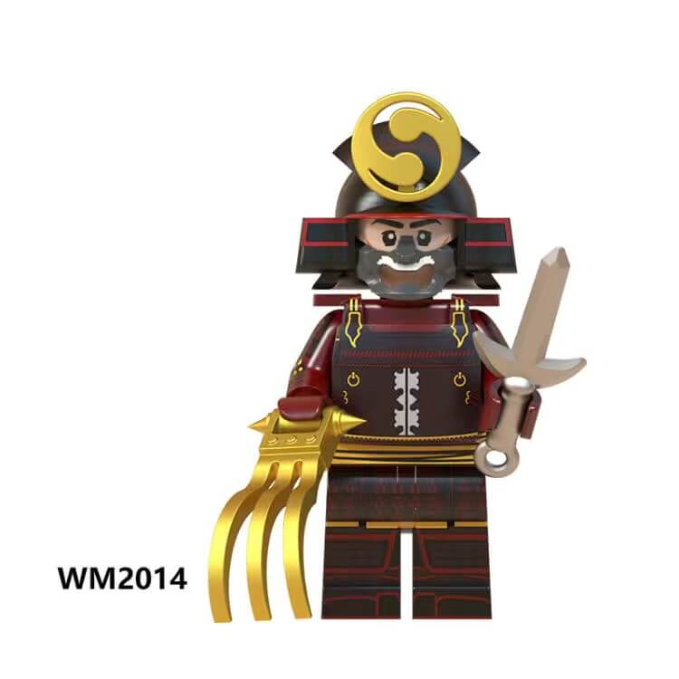 WM6096 Japanese Samurai Minifigures