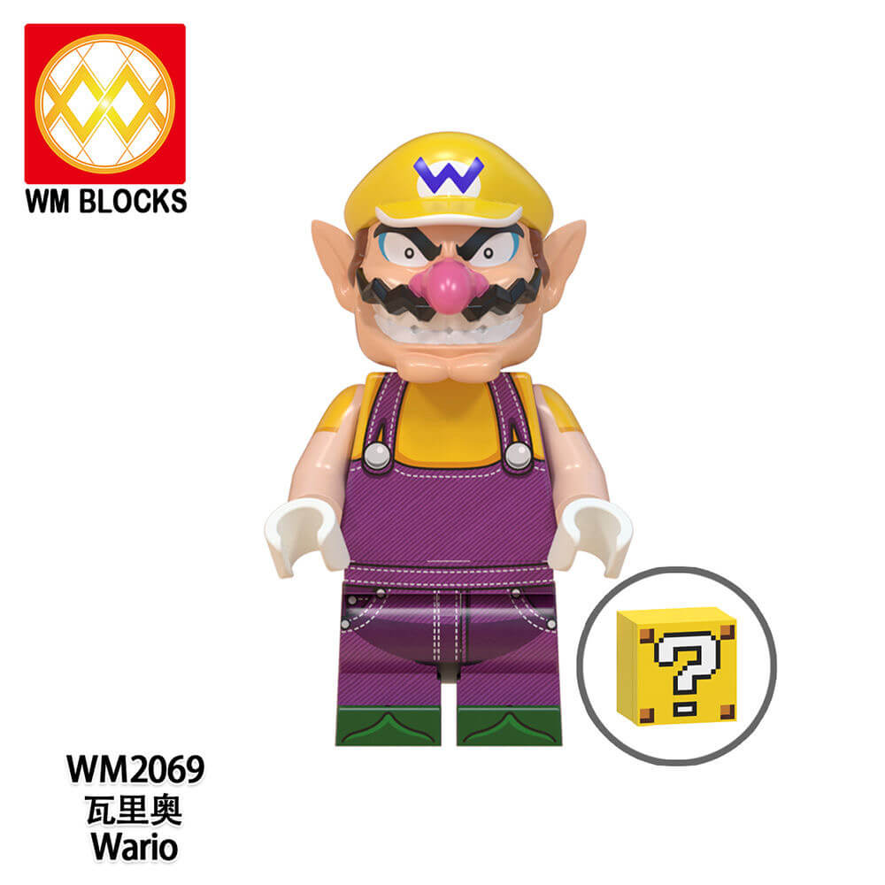 WM6103 Mario Kinopio Big Koopa Minifigs