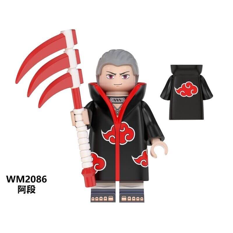 WM6105 Naruto Sasuke Uchiha  Hatake Kakashi Minifigs