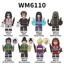 WM6110 Naruto Yamanaka Ino Aburame Shino Minifigs