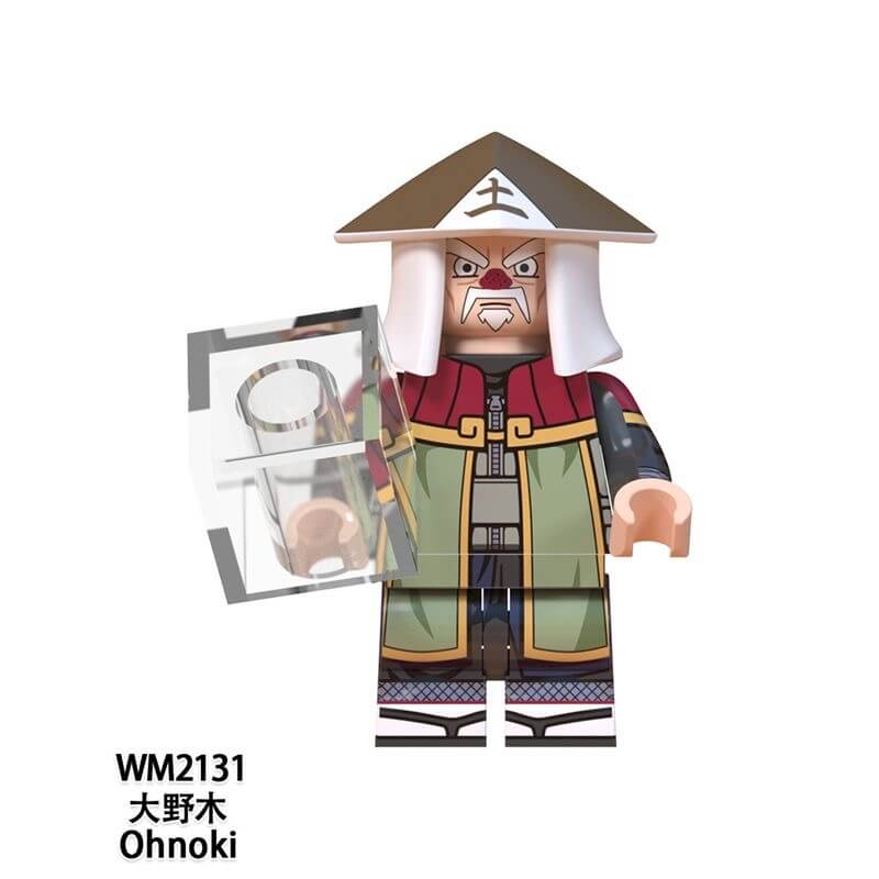 WM6111 Naruto Sarutobi Hiruzen Raikage Minifigs