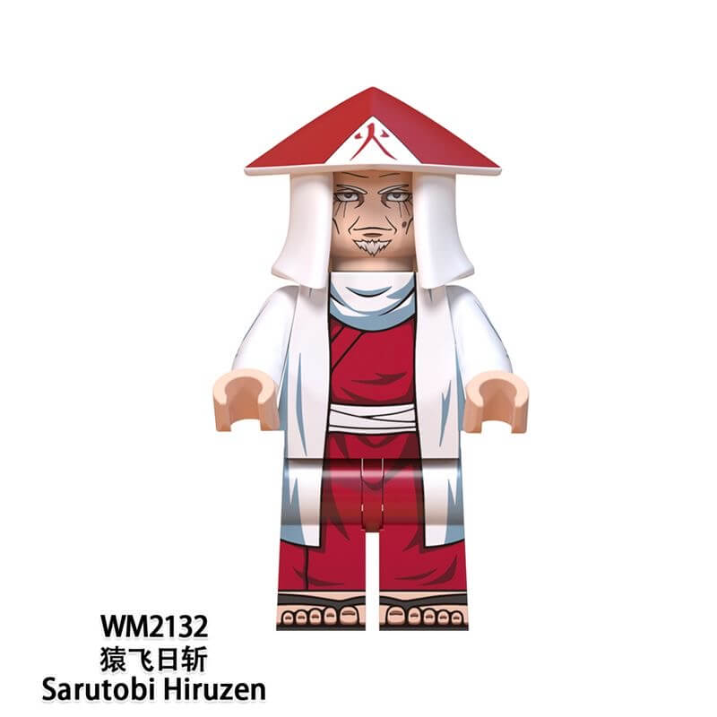 WM6111 Naruto Sarutobi Hiruzen Raikage Minifigs
