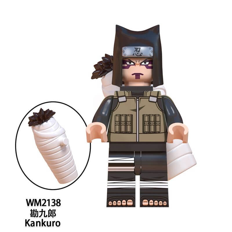 WM6111 Naruto Sarutobi Hiruzen Raikage Minifigs
