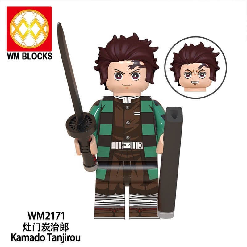 WM6116 Demon Slayer Kamado Tanjirou Kochou Shinobu Minifigs