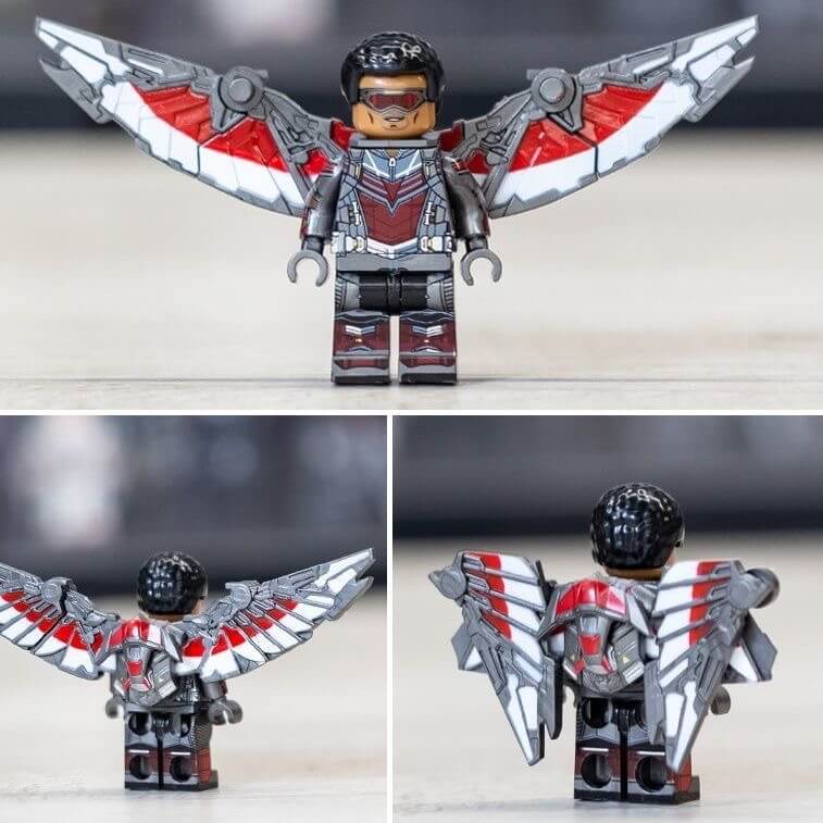 WM6117 Super Hero Winter Soldier The Falcon Minifigs