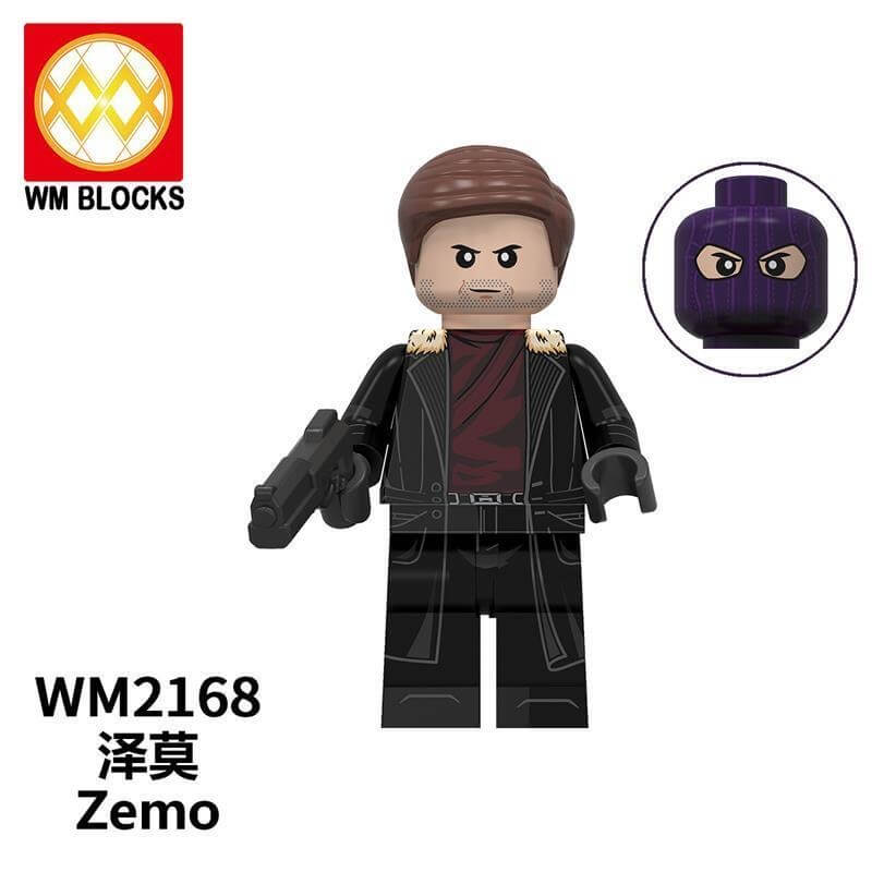 WM6117 Super Hero Winter Soldier The Falcon Minifigs