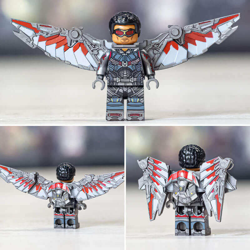 WM6117 Super Hero Winter Soldier The Falcon Minifigs – INGBRICKS