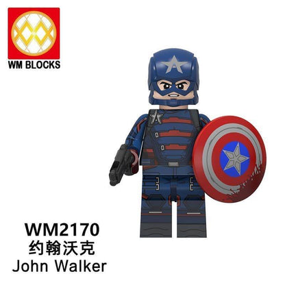 WM6117 Super Hero Winter Soldier The Falcon Minifigs