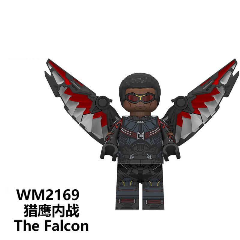 WM6117 Super Hero Winter Soldier The Falcon Minifigs