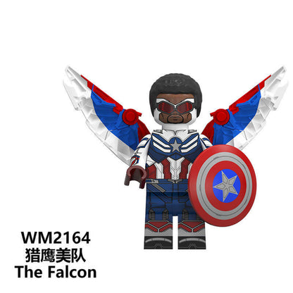 WM6117 Super Hero Winter Soldier The Falcon Minifigs
