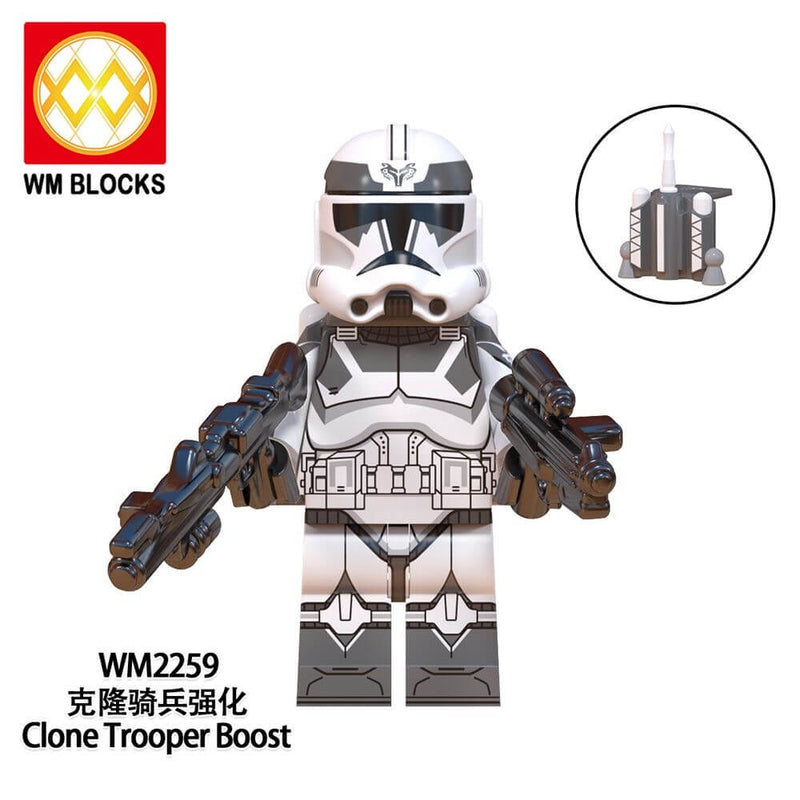 WM6128 Star Wars Heavy Infantry Wolfpack Commander Wolfe Minifigs