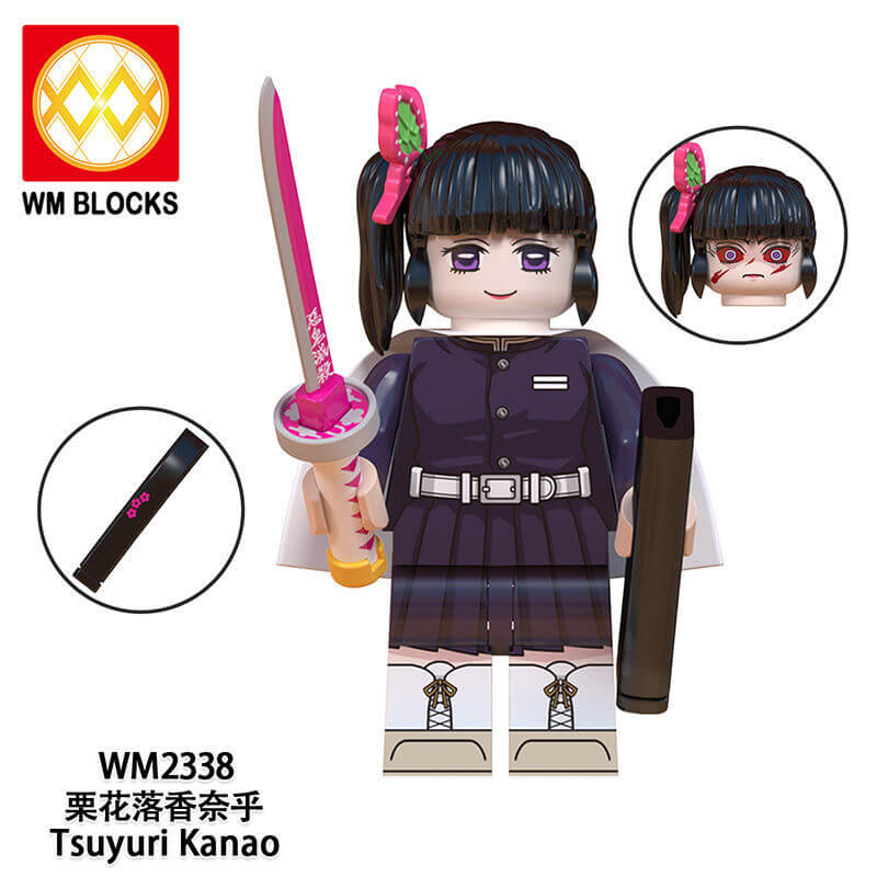 WM6137 Demon Slayer Shinazugawa Genya Kanroji Mitsuri Minifigs