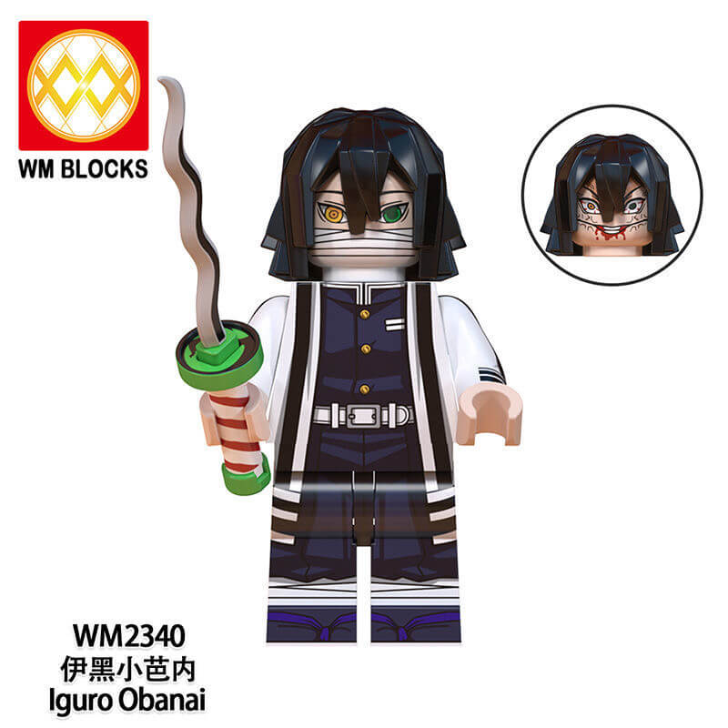 WM6137 Demon Slayer Shinazugawa Genya Kanroji Mitsuri Minifigs