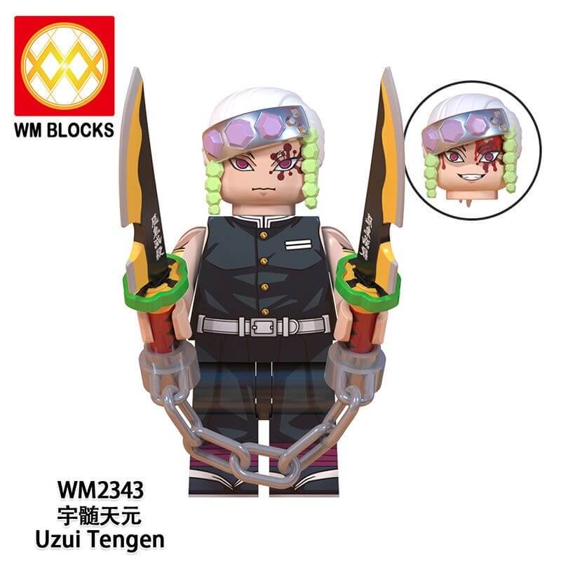 WM6137 Demon Slayer Shinazugawa Genya Kanroji Mitsuri Minifigs
