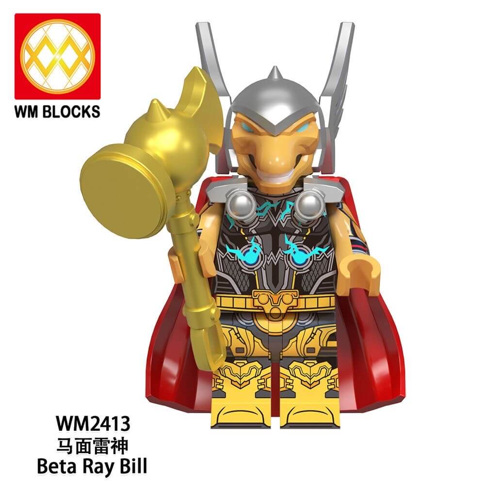 WM6146 Horse-Faced Thundergod Star-Lord Minifigs