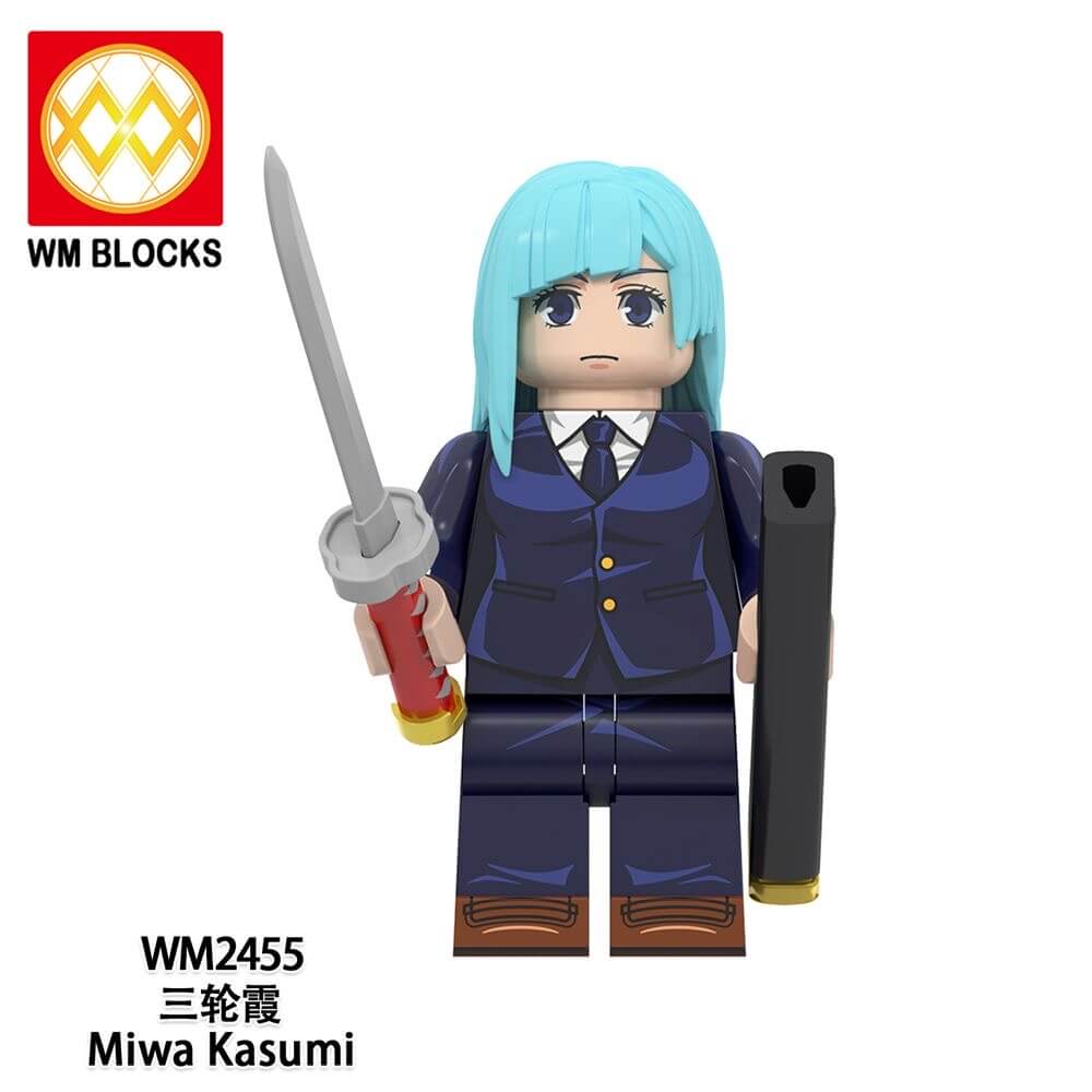 WM6149 Jujutsu Kaisen Series Night Moth Masamune Miwa Kasumi Toudou Aoi Minifigs