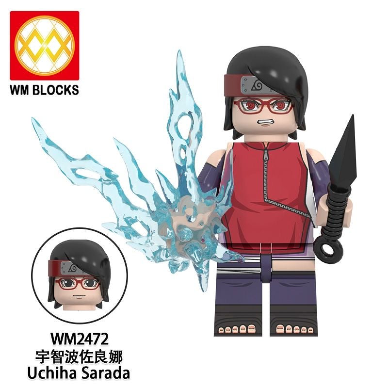 WM6152 Naruto Uzumaki Naruto Boruto Uzumak Military Minifigs