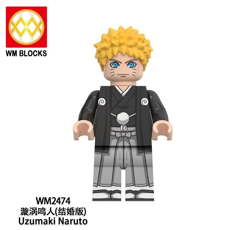 WM6152 Naruto Uzumaki Naruto Boruto Uzumak Military Minifigs