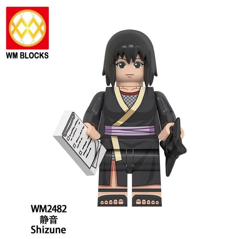 WM6153 Naruto Sai Hyuga Neji Minifigs