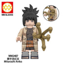 WM6154 Naruto Yakushi Kabuto Nohara Lin Minifigs