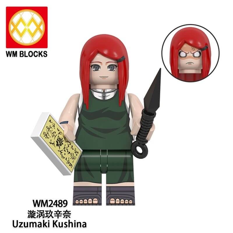 WM6154 Naruto Yakushi Kabuto Nohara Lin Minifigs