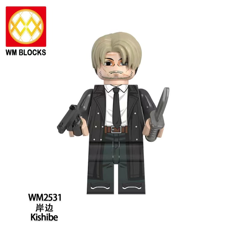 WM6159 Chainsaw Man Denji Makima Minifigs