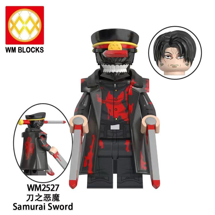 WM6159 Chainsaw Man Denji Makima Minifigs