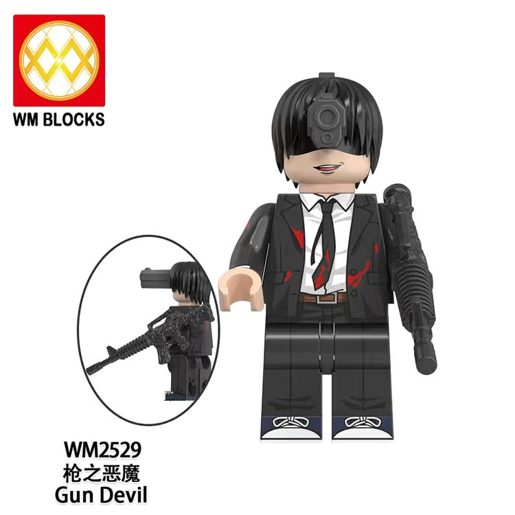WM6159 Chainsaw Man Denji Makima Minifigs