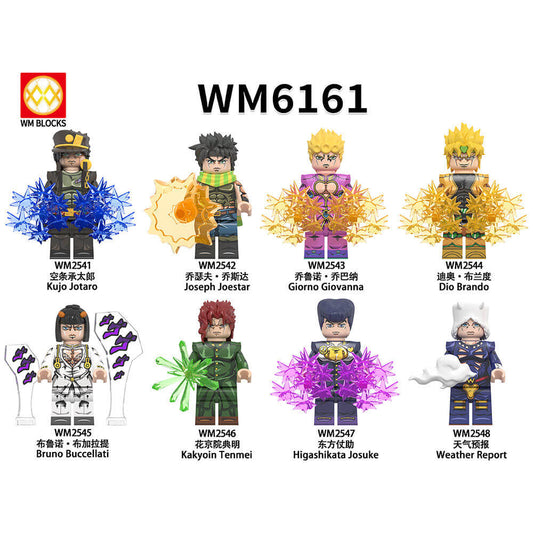 WM6161 JoJo's Bizarre Adventure Minifigs