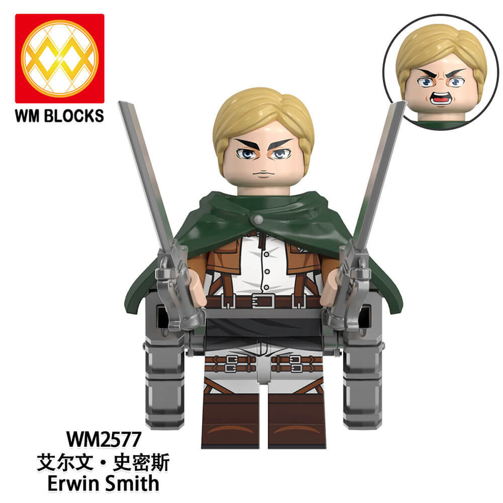 【アダム】TITAN.W.21 WM6165 Attack on Titan Ani Leonard Minifigs – INGBRICKS