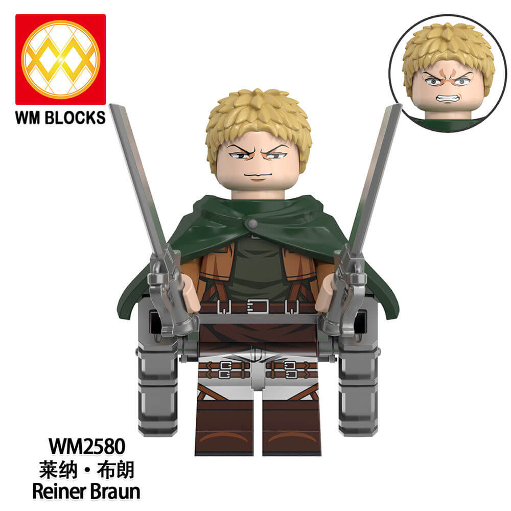 WM6165 Attack on Titan Ani Leonard Minifigs – INGBRICKS