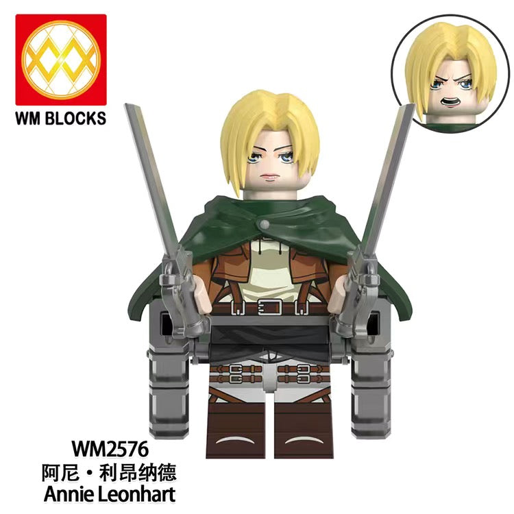 WM6165 Attack on Titan Ani Leonard Minifigs